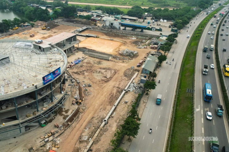 Dự án nằm sát trục Vành đai 3, vị trí thuận lợi kết nối giao thông cửa ngõ phía nam Hà Nội.