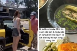 Bài bóc phốt dĩa cơm 35.000 đồng gây “bão mạng”