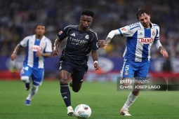 Video bóng đá Espanyol - Real Madrid: Khác biệt Vinicius, níu giữ hy vọng (La Liga)