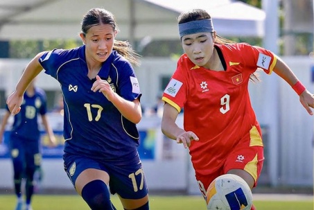 Trực tiếp bóng đá U17 nữ Việt Nam - U17 nữ Trung Quốc: Không có thêm bàn thắng (U17 châu Á) (Hết giờ)