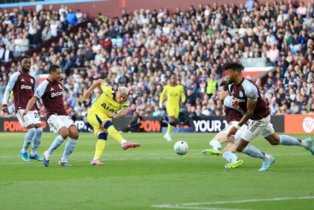 Video bóng đá Aston Villa - Tottenham: Bùng nổ hiệp 1, thoát khỏi nhóm xuống hạng (Ngoại hạng Anh)