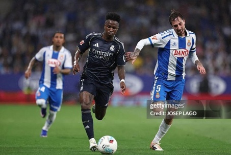 Video bóng đá Espanyol - Real Madrid: Khác biệt Vinicius, níu giữ hy vọng (La Liga)