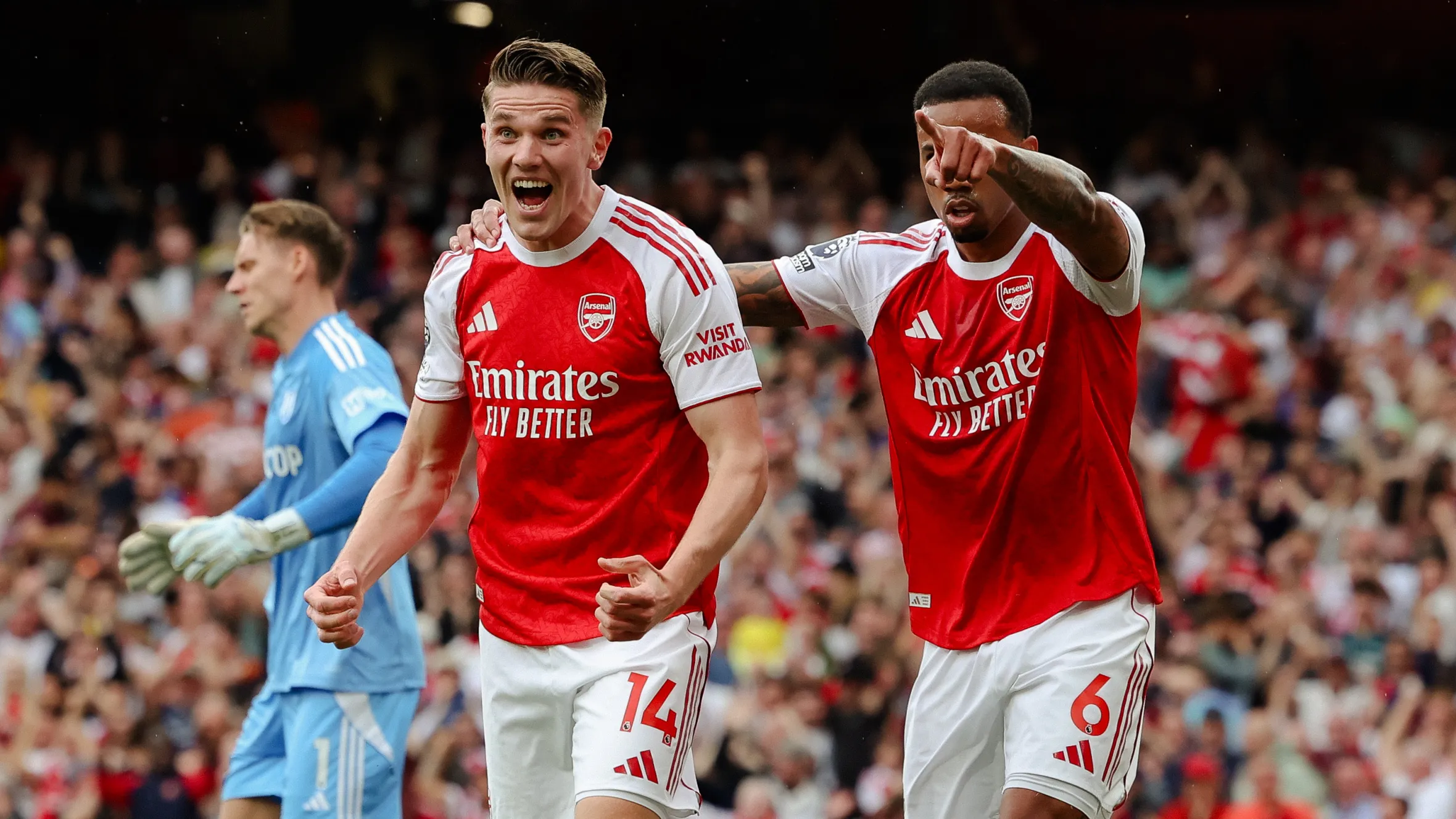 Gyokeres tỏa sáng ở trận thắng Fulham vừa qua