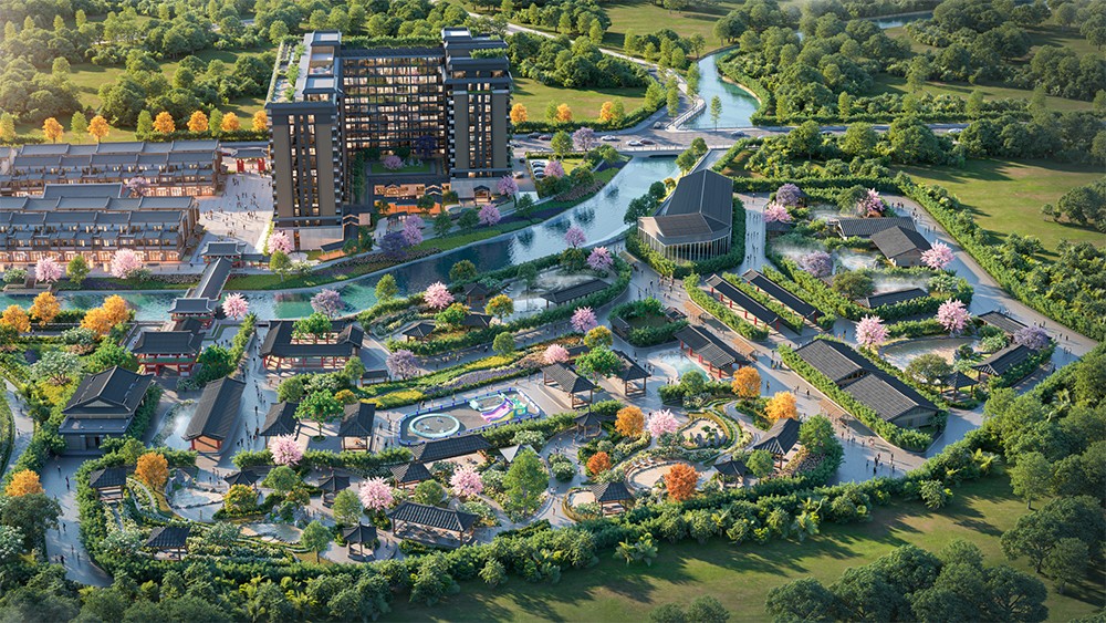 Onsen Fuji kiến tạo chuẩn sống mới với Oseyo Onsen &amp; Spa quy mô hơn 50.000m2.