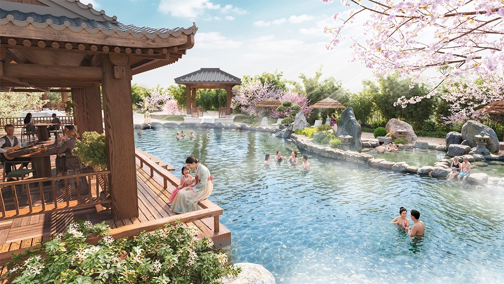 Lynn Times Onsen Retreat Hưng Yên ghi dấu giá trị độc bản với nguồn khoáng nóng tự nhiên quý giá