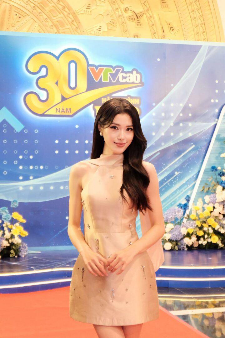 Nhan sắc nữ MC VTV là hoa khôi bóng chuyền, lọt top 10 hoa hậu Hoàn vũ Việt Nam - 6