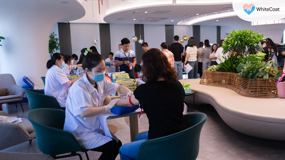 Quy trình lấy mẫu tại văn phòng doanh nghiệp giúp tiết kiệm thời gian di chuyển và tối ưu thời gian làm việc