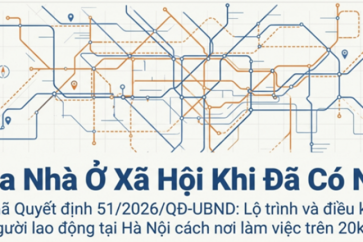 Điều kiện mua nhà ở xã hội tại Hà Nội khi nhà cách nơi làm việc từ 20 km