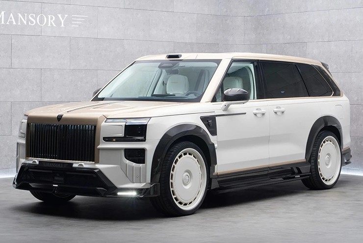 Lần đầu tiên có mẫu xe Trung Quốc được Mansory nâng cấp