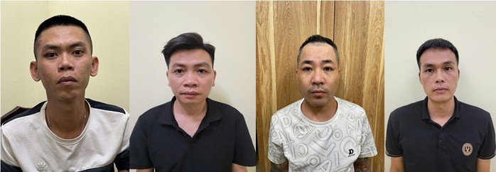 Các đối tượng liên quan đến vụ cướp. Ảnh: CACC