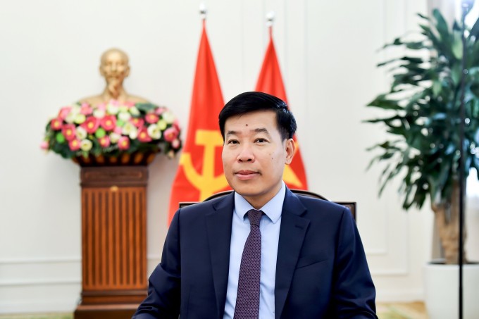 Thứ trưởng Ngoại giao Nguyễn Mạnh Cường. Ảnh: BNG