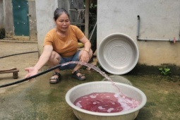 Kết quả xét nghiệm nước sinh hoạt đổi màu tím, hôi tanh bất thường tại Thanh Hóa