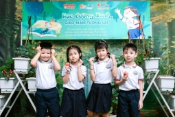 Lan tỏa ý thức bảo vệ môi trường qua hoạt động trải nghiệm mô hình vườn ươm