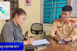 Bất ngờ lời khai của người phụ nữ để trẻ nhỏ ngồi trước vô lăng khi xe đang chạy