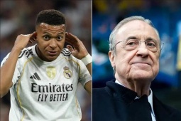 "Bố già" Perez tức điên vì Mbappe mải chơi với người yêu, ra lệnh đá Siêu kinh điển