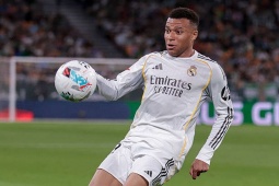 Tin mới nhất bóng đá sáng 5/5: Mbappe đã trở lại Madrid