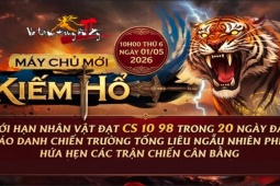 Võ Lâm Truyền Kỳ II ra mắt server Kiếm Hổ: ngập tràn phúc lợi tân thủ