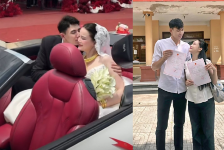 Chủ công số 1 bóng chuyền Việt Nam "lên xe hoa": Rước "cục vàng" xinh như mộng