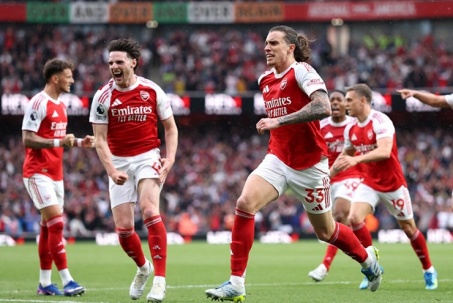 Kịch bản Arsenal vô địch sớm Ngoại hạng Anh: Giải cơn khát 22 năm, Man City ôm hận
