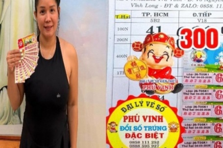 Nhiều người ở TPHCM, Tây Ninh và Vĩnh Long trúng xổ số miền Nam vào sáng 5-5