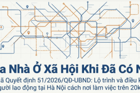 Điều kiện mua nhà ở xã hội tại Hà Nội khi nhà cách nơi làm việc từ 20 km