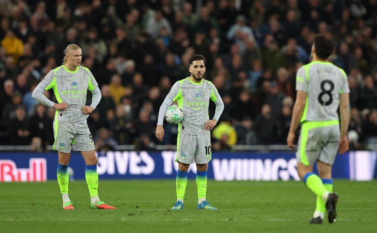 Trận hòa Everton khiến Man City thất thế trong cuộc đua vô địch Ngoại hạng Anh