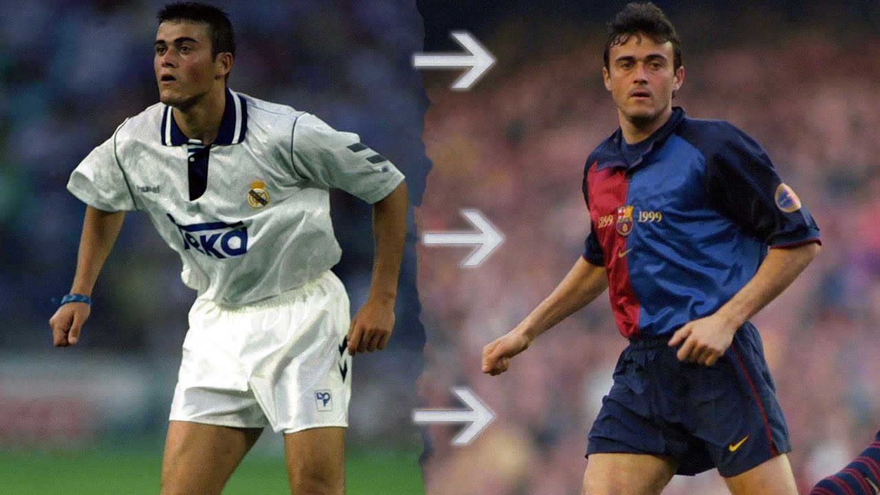 HLV Enrique chuyển từ Real Madrid sang Barcelona