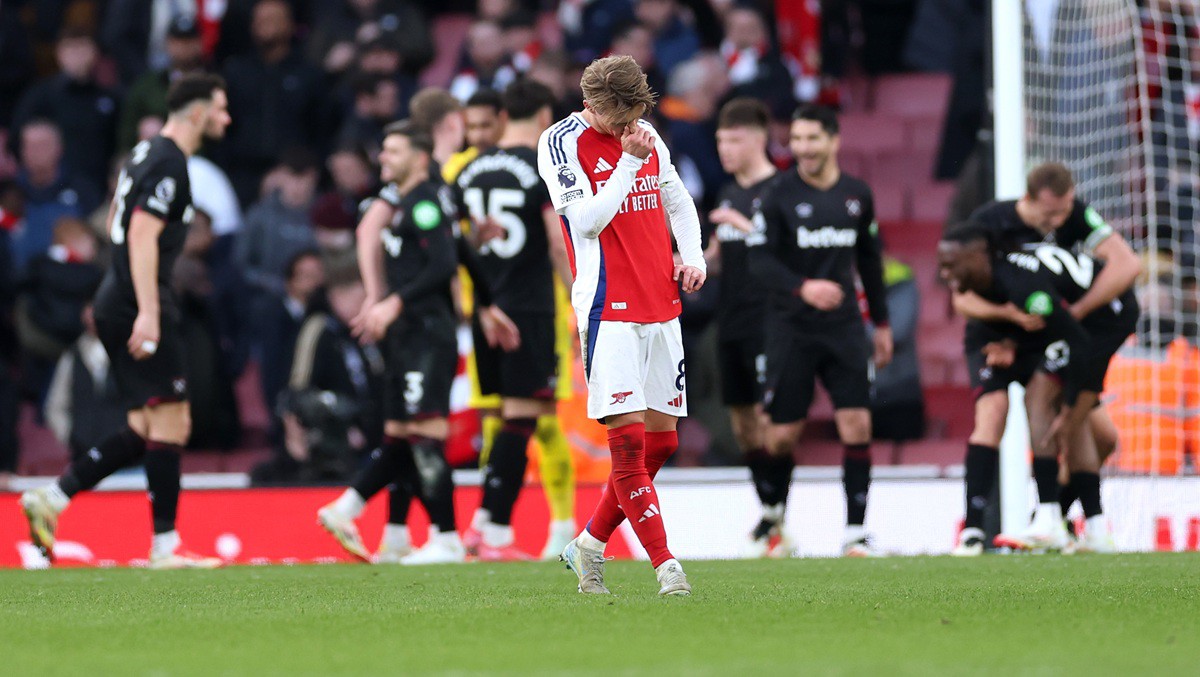 3 mùa trước&nbsp;Arsenal đều đã mất điểm ít nhất 1 lần khi gặp West Ham