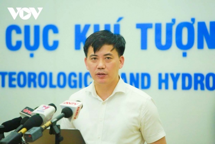 Ông Nguyễn Văn Hưởng, Trưởng phòng Dự báo thời tiết (Trung tâm Dự báo Khí tượng Thủy văn Quốc gia)
