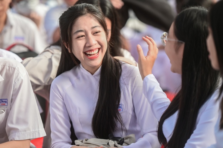 Học sinh TPHCM. Ảnh: Nguyễn Huế