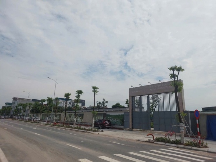 Dự án Nhà tang lễ quận Thanh Xuân tọa lạc ngay tại mặt đường vành đai 2,5 trên địa bàn phường Khương Đình.