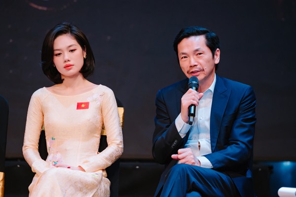 NSND Trung Anh và Doãn Quốc Đam nói về cảm xúc khi tham gia phim "Mật mã Đông Dương".