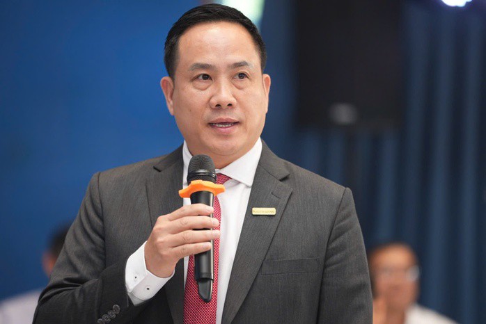 Ông Hà Huy Cường, Phó Tổng Giám đốc Nam A Bank, chia sẻ về gói vay điện năng lượng mặt trời