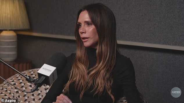 Victoria Beckham trong cuộc phỏng vấn tuần này.