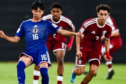 Video bóng đá U17 Nhật Bản - U17 Qatar: Ngược dòng đẳng cấp (Giải châu Á)