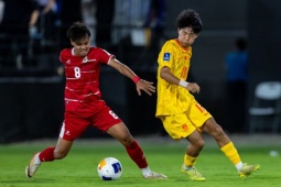 Video bóng đá U17 Indonesia - U17 Trung Quốc: Vỡ òa phút 87 (Giải châu Á)
