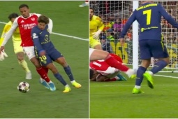 Tranh cãi Arsenal được trọng tài thiên vị: Thoát 2 quả phạt đền, Atletico cay đắng