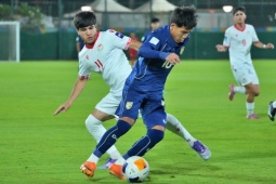 Video bóng đá U17 U17 Tajikistan - U17 Thái Lan: Ngỡ ngàng phản lưới phút đầu tiên (Giải châu Á)
