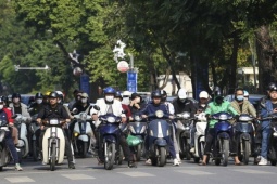 Hơn 90% xe máy trong vành đai 1 Hà Nội sử dụng xăng