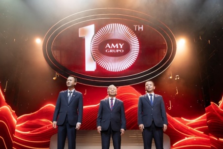 AMY GRUPO kỷ niệm hành trình 10 năm kiến tạo hệ sinh thái vật liệu, bứt phá cùng chuỗi giá trị bền vững