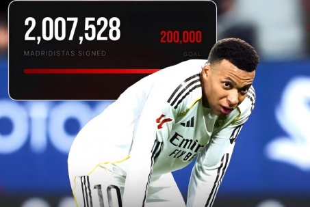 Ngỡ ngàng hàng triệu fan ký đơn kiến ​​nghị yêu cầu Mbappe rời Real Madrid