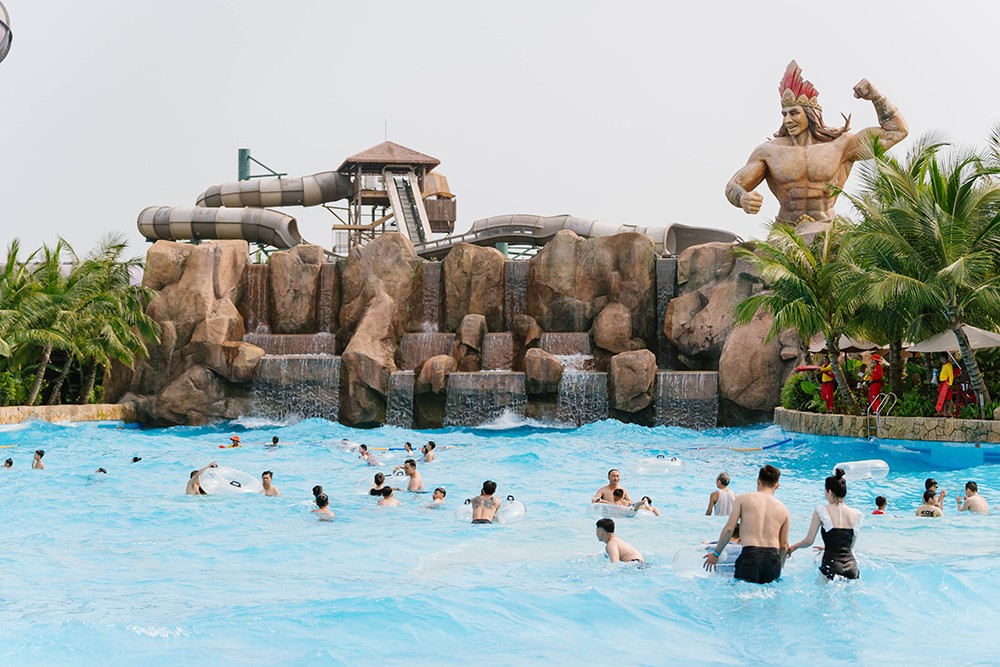 Sun World Sam Son lồng ghép yếu tố văn hóa vào trải nghiệm giải trí hiện đại.