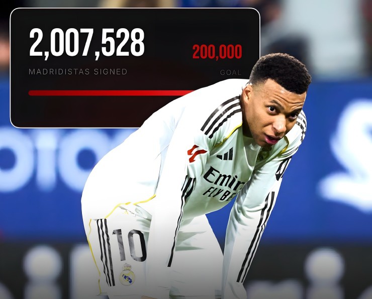 Hàng triệu fan kêu gọi Mbappe rời Real