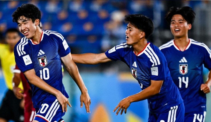 U17 Nhật Bản ngược dòng hạ U17 Qatar