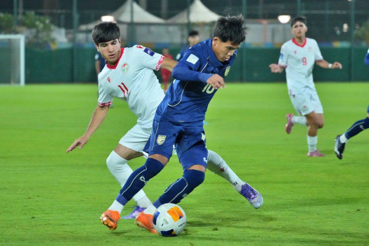 U17 Thái Lan thua đau