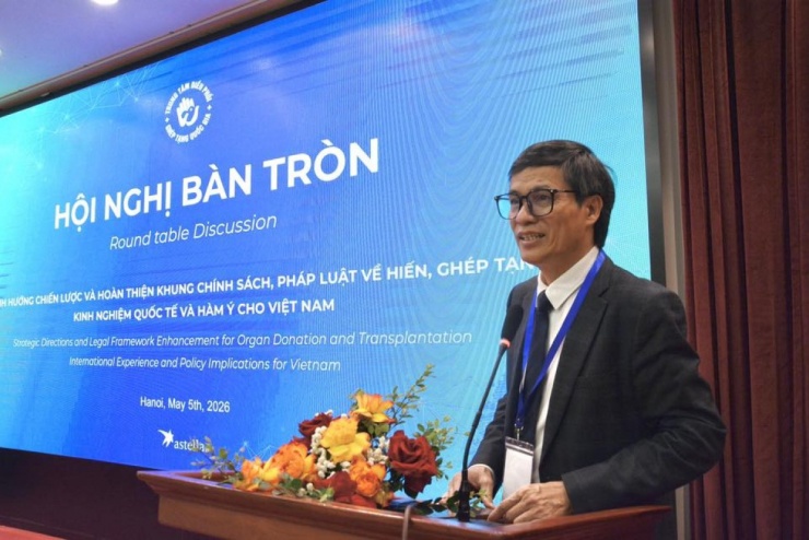 Phó Giáo sư, Tiến sĩ Đồng Văn Hệ, Giám đốc Trung tâm Điều phối ghép tạng quốc gia-&nbsp;Ảnh: Trung tâm Điều phối ghép tạng quốc gia cung cấp