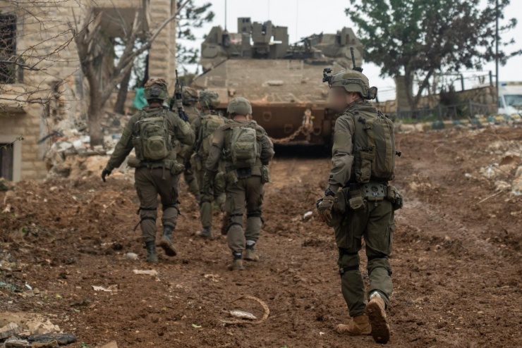 Binh lính Israel ở miền nam Lebanon. Ảnh: IDF