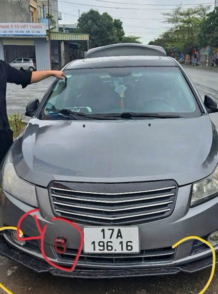 Trước khi bán cho gia đình nhà chị Hảo chiếc xe mang biển kiểm soát 17A - 196.16.