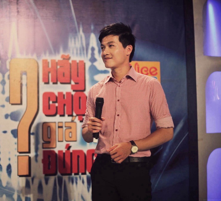 MC Trần Ngọc VTV thời còn dẫn "Hãy chọn giá đúng". Ảnh: FBNV