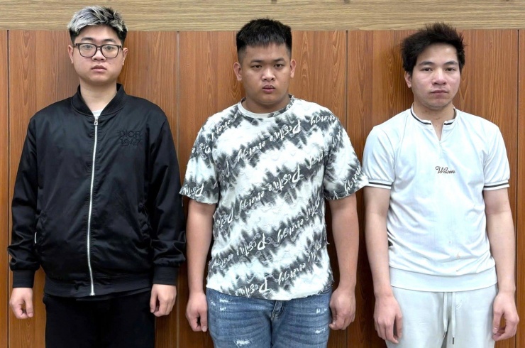 Đối tượng Bùi Bảo Ngọc cùng đồng bọn bị khởi tố và bắt tạm giam về hành vi Lừa đảo chiếm đoạt tài sản. Ảnh: Cơ quan Công an.